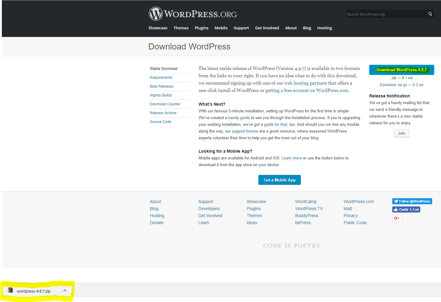 baixar-wordpress-2 Como instalar Wordpress em uma Hospedagem